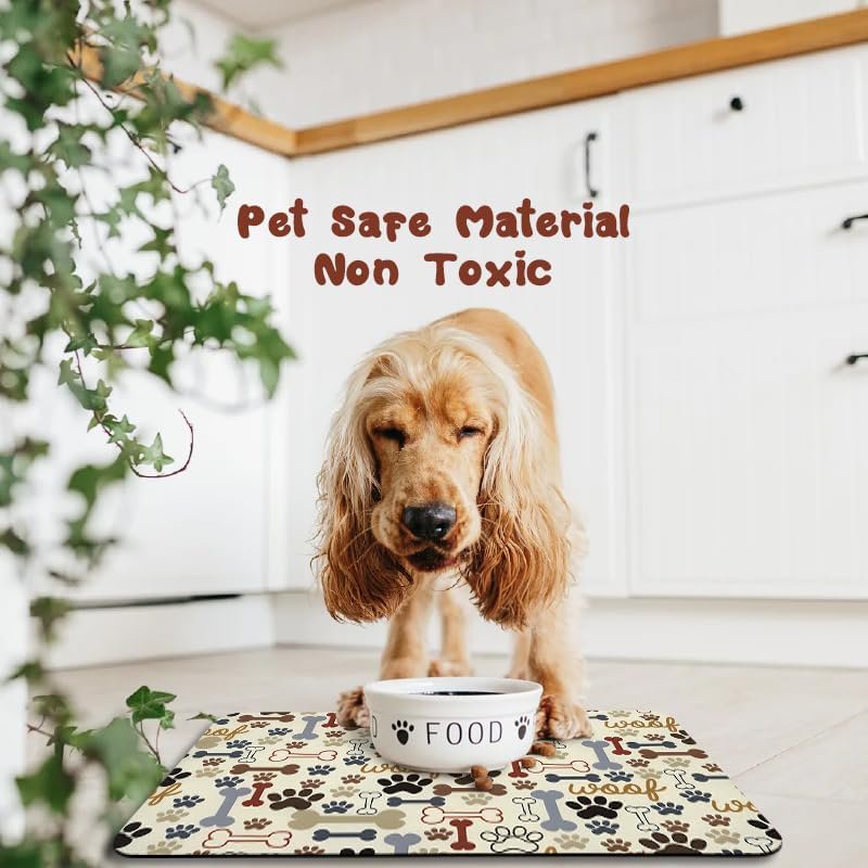 Waterproof Absorbent Dog Food Mat P945837
