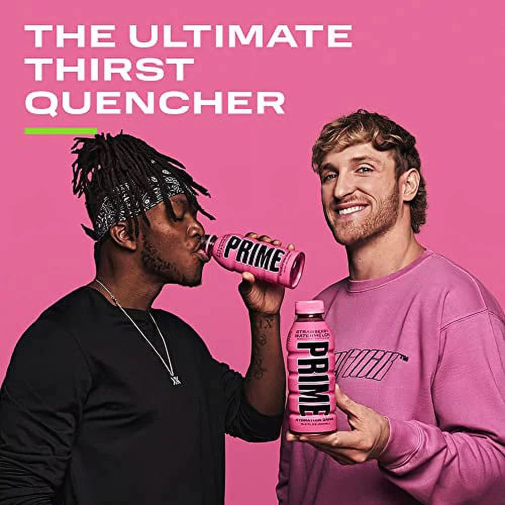 Strawberry Watermelon Sports Beverage with Coconut Water, Electrolytes, 20 Calories per 16.9 Fl Oz Bottle O354