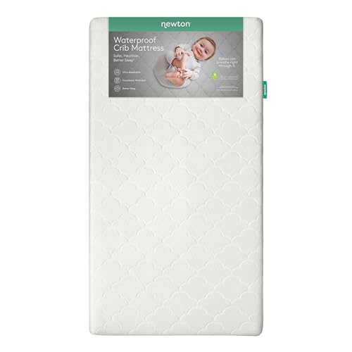 White Waterproof Crib Mattress and Toddler Bed M501586
