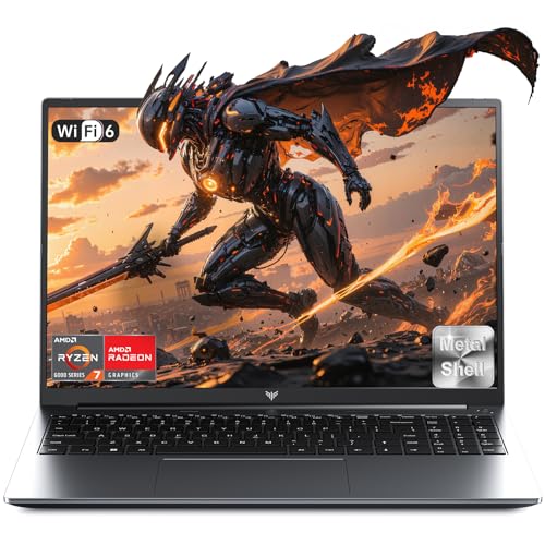 16-inch FHD Gaming Laptop, AMD Ryzen 7 7735HS, 16GB DDR5, 512GB NVMe SSD N356381