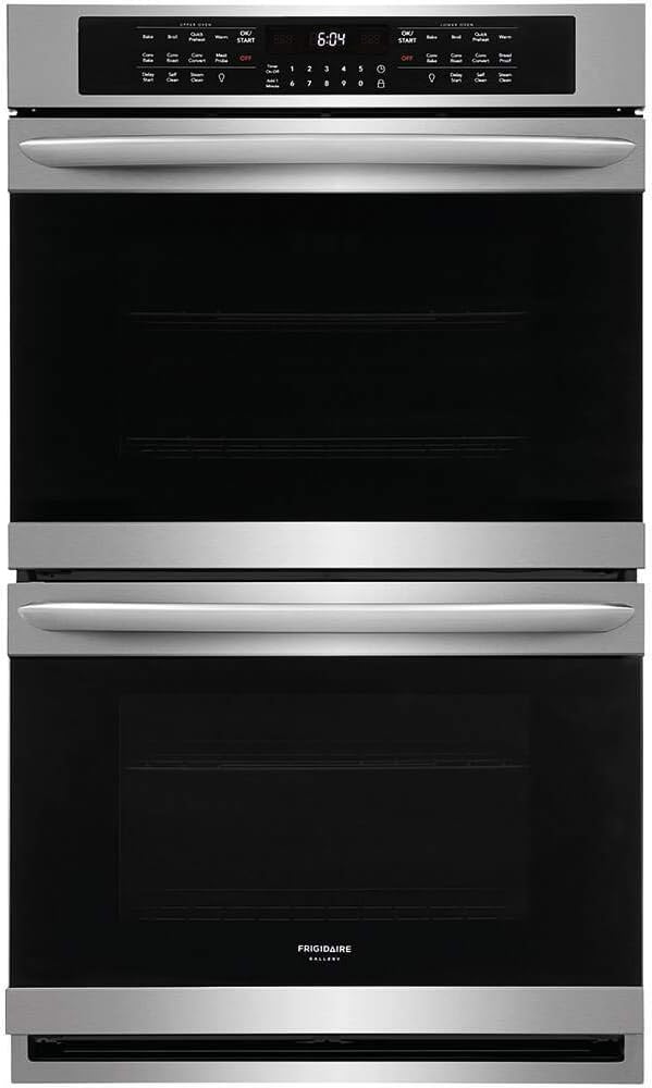 30" Double Electric Wall Oven with Convection in Stainless Steel U425