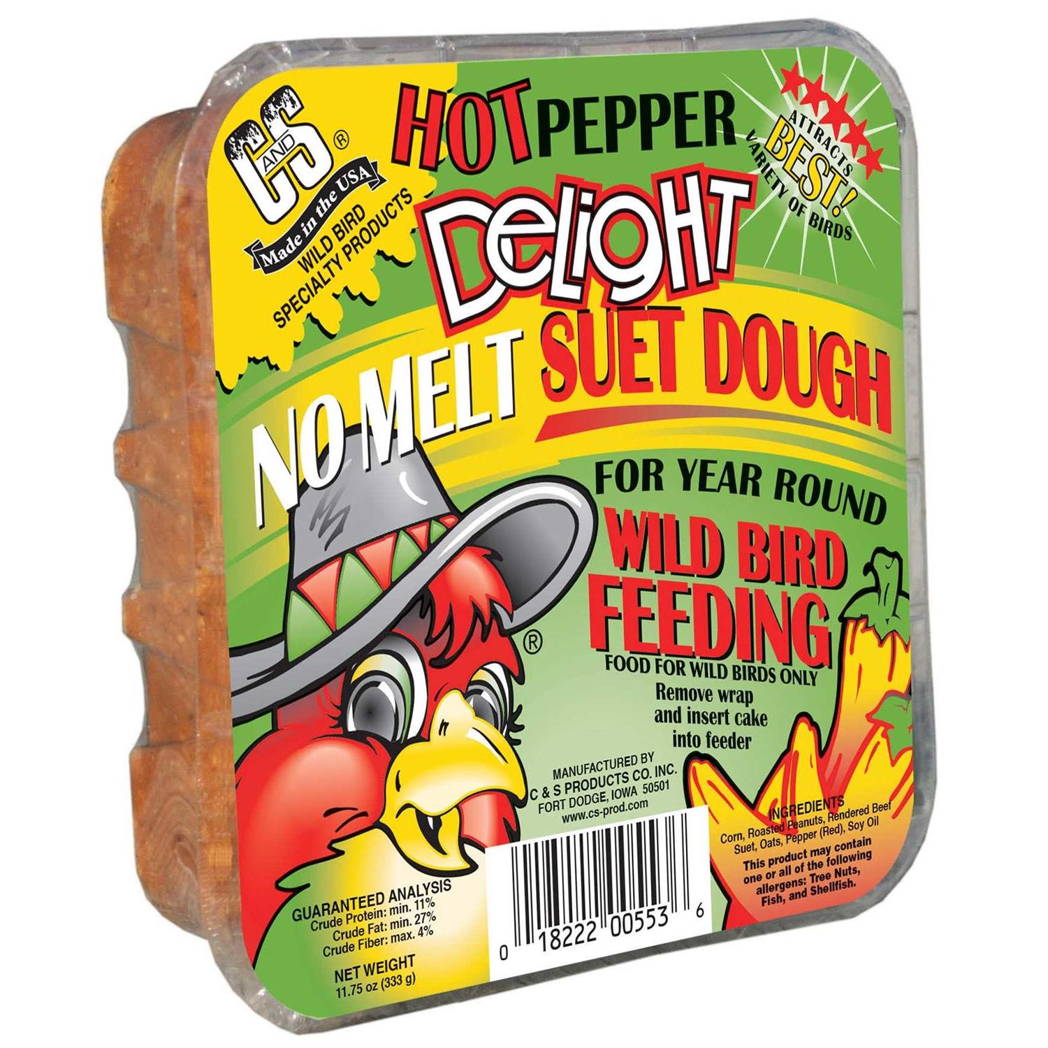 Hot Pepper Delight Suet V36468