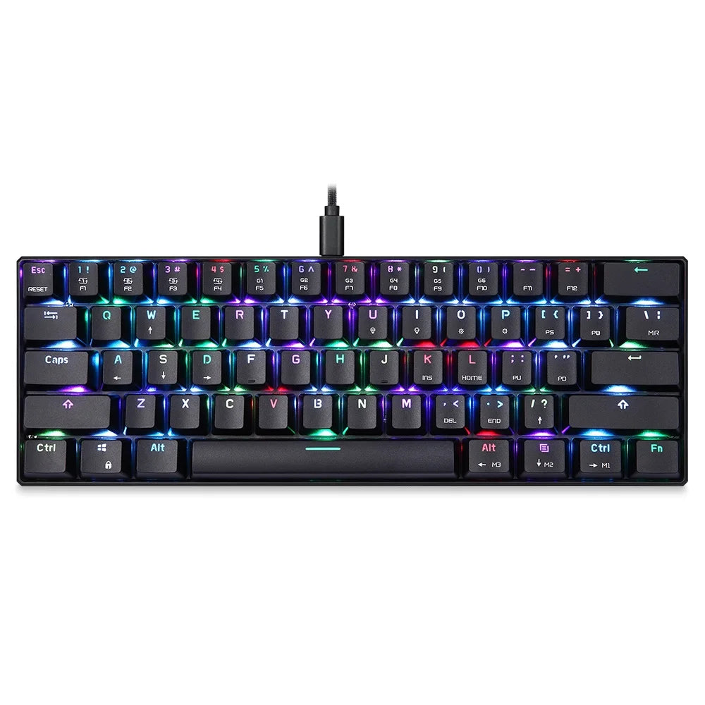 61 Keys RGB USB Mechanical Gaming Keyboard C7947