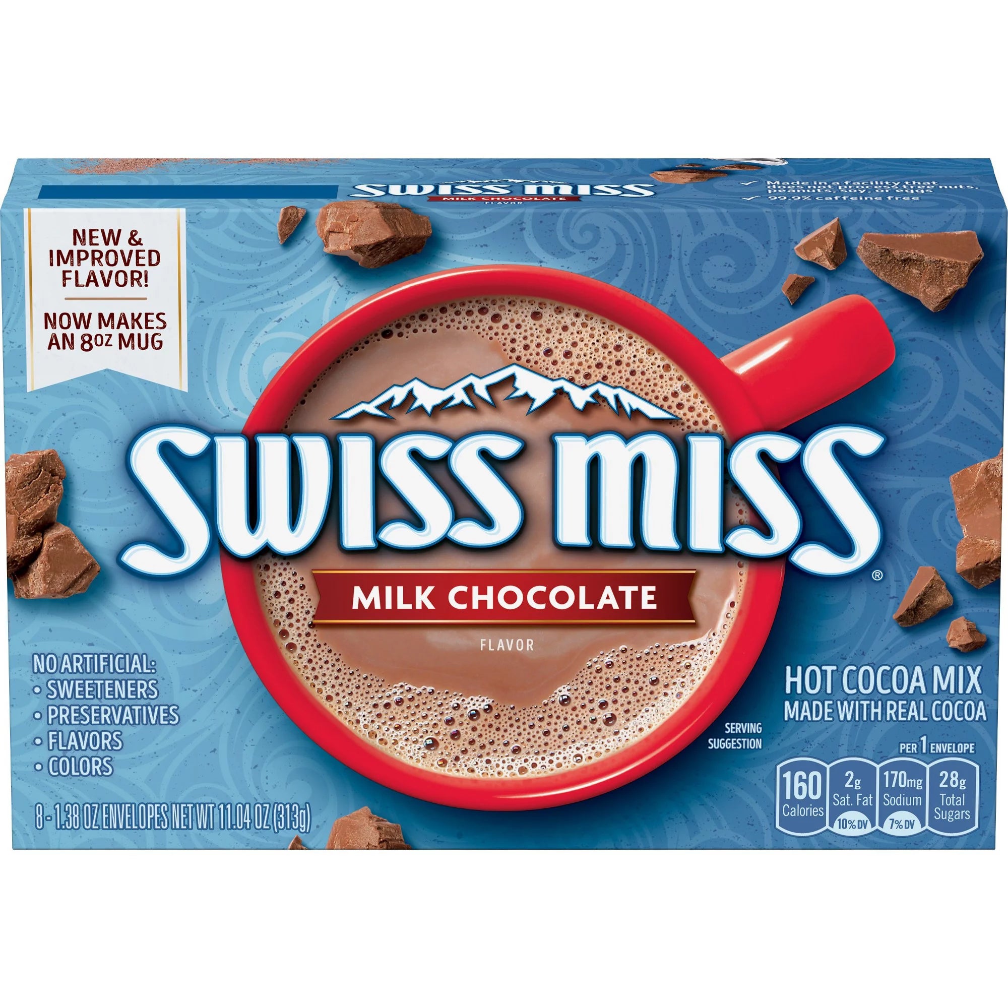 8ct Milk Chocolate Hot Cocoa Mix W4130