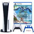 PlayStation PS5 Gaming Console Disc Version Bundle with Horizon Forbidden West F280818
