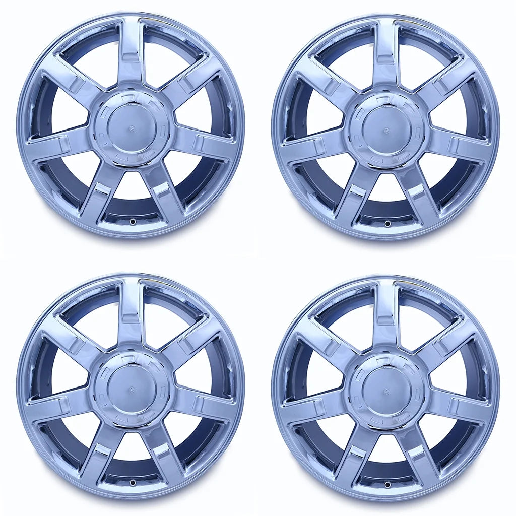 Set of 4 22x9 Chrome Alloy Wheels A347