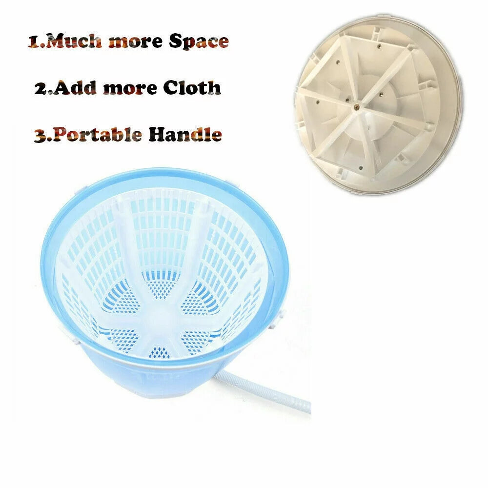 Portable Mini Washer with Spin Dryer Combo V4459