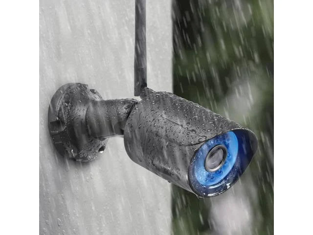 Black Indoor/Outdoor Wi-Fi Surveillance Camera W7200