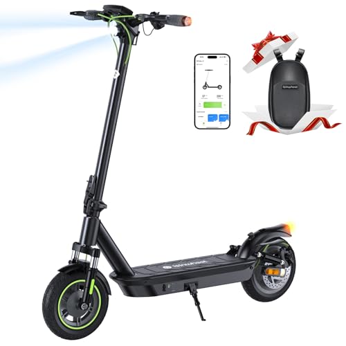 Electric Scooter with 10" Pneumatic Tires, Folding E Scooter S6337