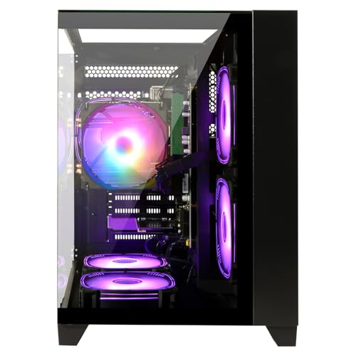 Black Desktop PC Tower Computer G536