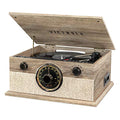 Farmhouse Oatmeal 3-Speed Turntable with Built-in Speakers Q521