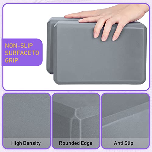 6 Pack Eva Foam Yoga Blocks X262393