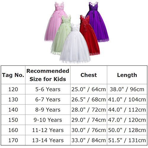 Big Girls Tulle Dresses Floor Length Ball Gown T862