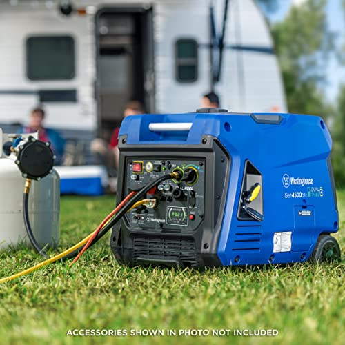 5000 Peak Watt Dual Fuel Portable Inverter Generator N85443