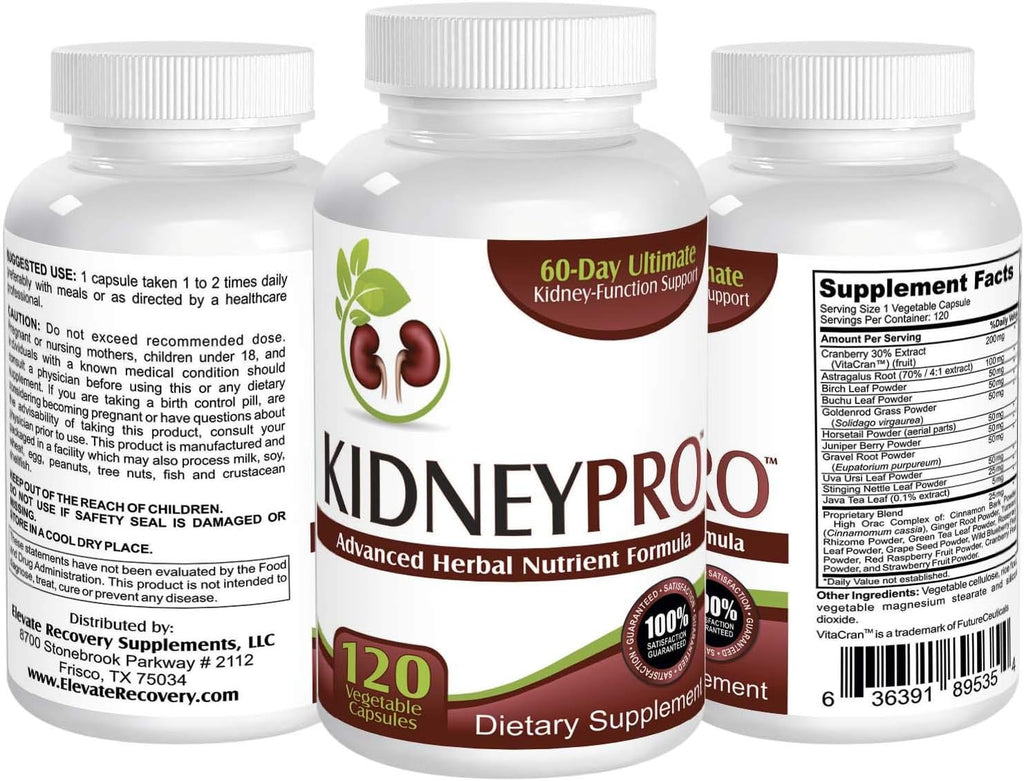 21 Kidney Health Supplements, 120 capsules T1264