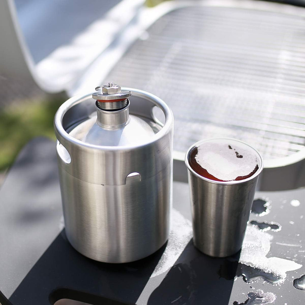 64OZ Stainless Steel Mini Keg C4810