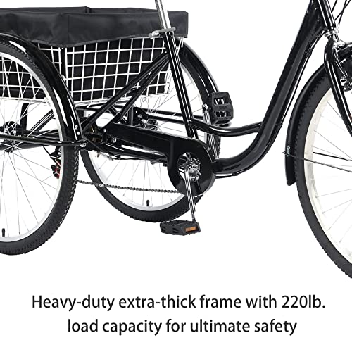 24 inch Three-Wheeled Bicycle Q8225