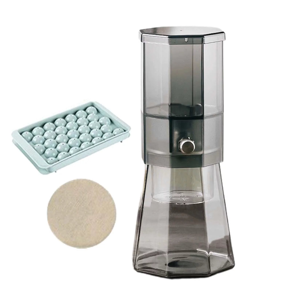 Cold Brew Coffee Maker Detachable Coffee Machine gray G620826