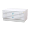 White Flat File Closed Base X823682