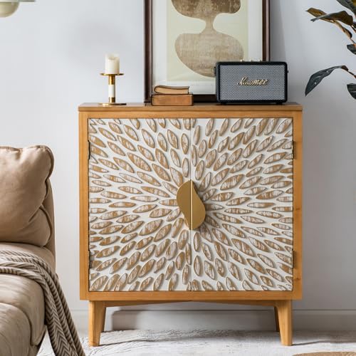 Farmhouse Sideboard with Wood Legs O774