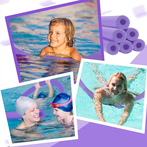 6 Pack Hollow Foam Pool Noodles Z56225
