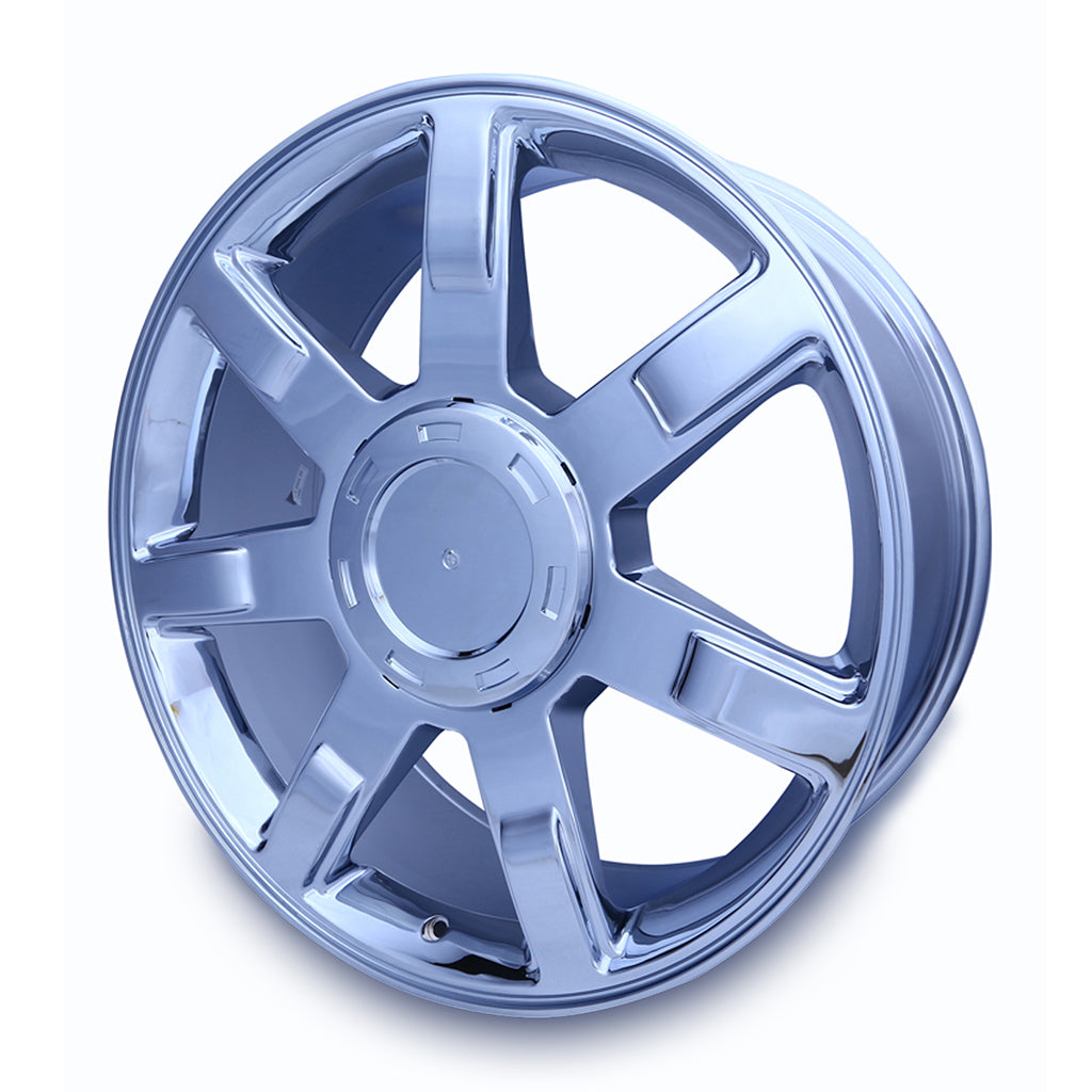 Set of 4 22x9 Chrome Alloy Wheels A347