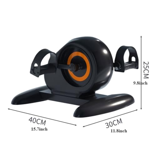 Under Desk Exercise Bike Pedal Exerciser with Electronic Display N806473