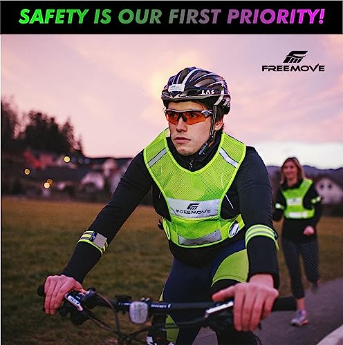 Reflective Vest with 2 Bands & Bag P10766