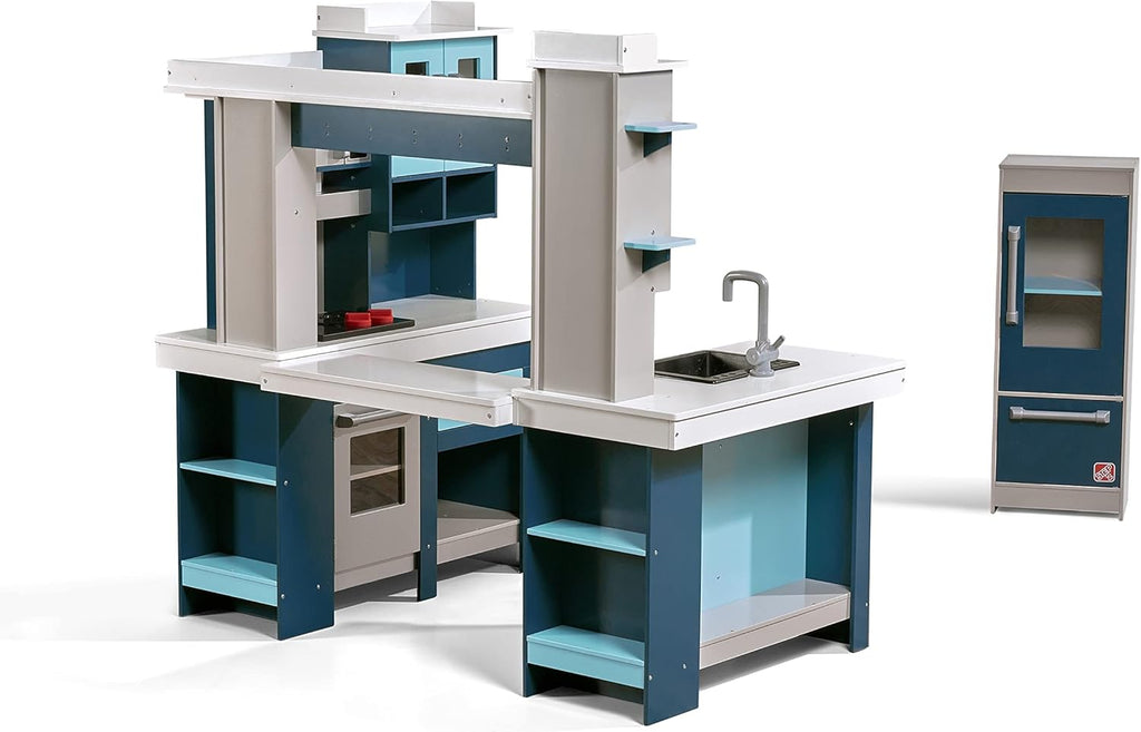 15 Piece Wooden Kitchen Set for Kids W724790