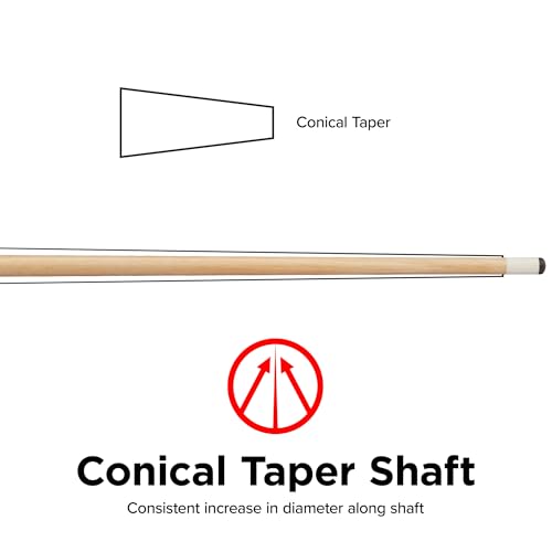 4-Cue Assortment Maple Bar Billiard Cues E9926