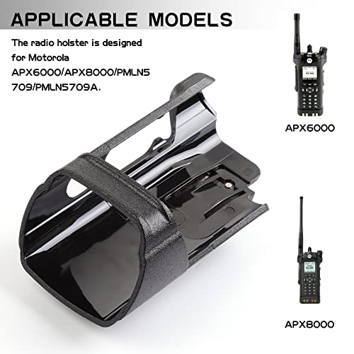Belt Holster Radio Holder for Motorola Universal Holder Carry Case Models 1.5, 2.5 and 3.5 Portable Radio K923821