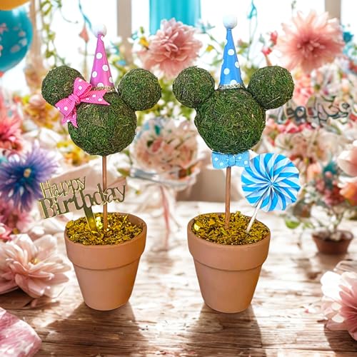 Seasonal Topiary Set, 6 inch, Holiday Themed Decor J51477