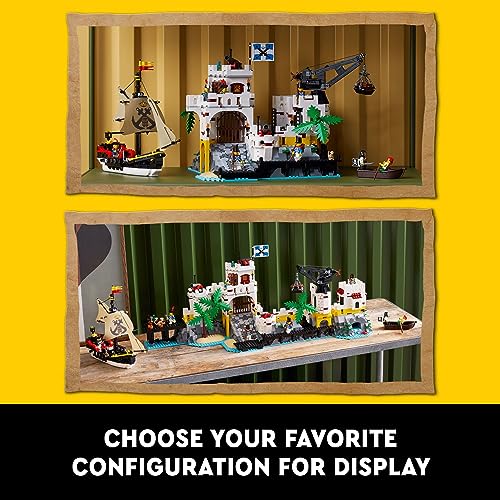 Eldorado Fortress Building Kit with Pirate Ship and 8 Minifigures D33685