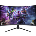 27-inch FHD VA Curved Gaming Monitor, 240Hz Refresh Rate, 1ms DisplayPort, HDMI, DP and Speakers I6730