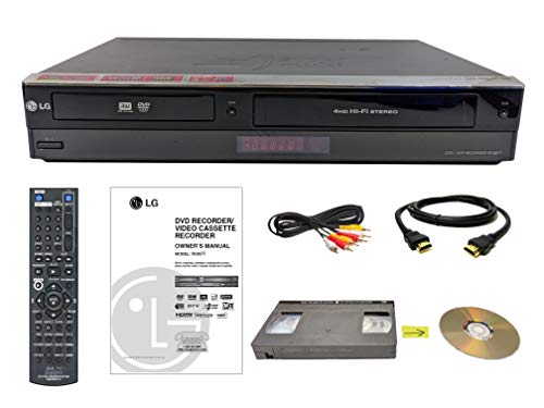 VHS to DVD Recorder VCR Combo with Remote H2395