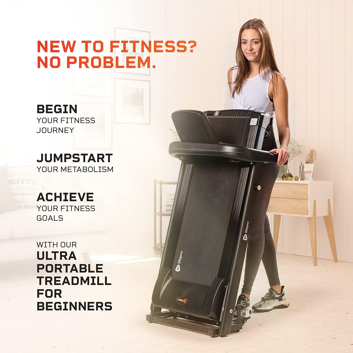 Foldable Electric Treadmill W11998