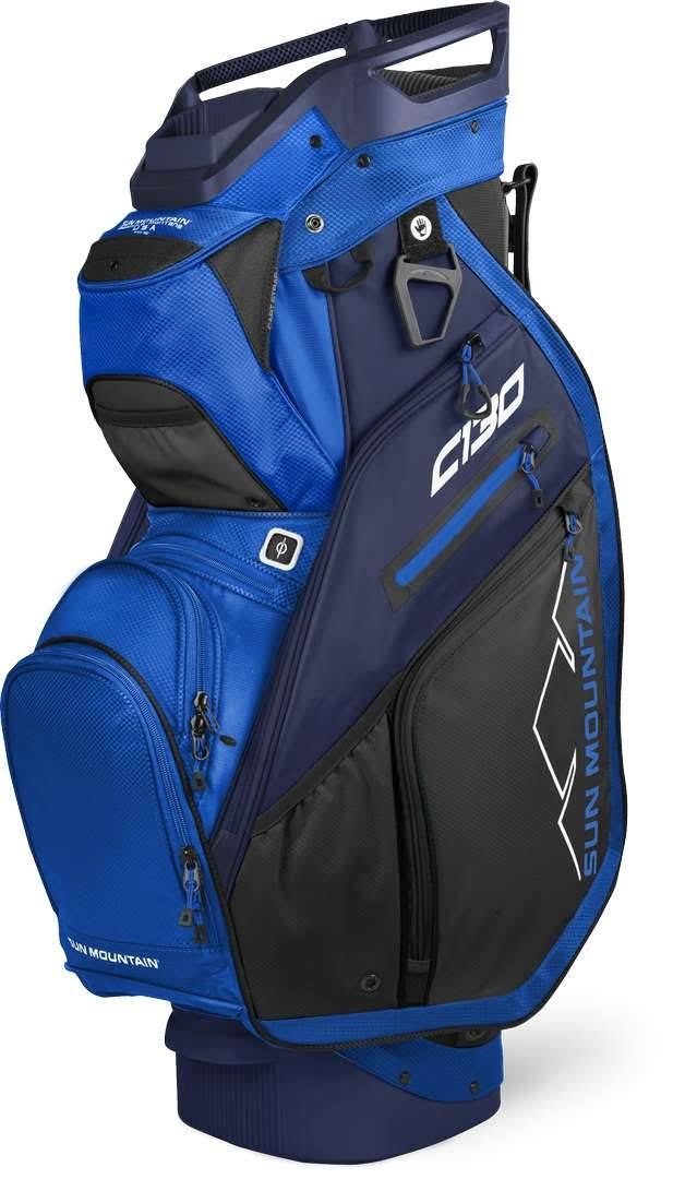 Black Charcoal White Red Cart Bag S857279