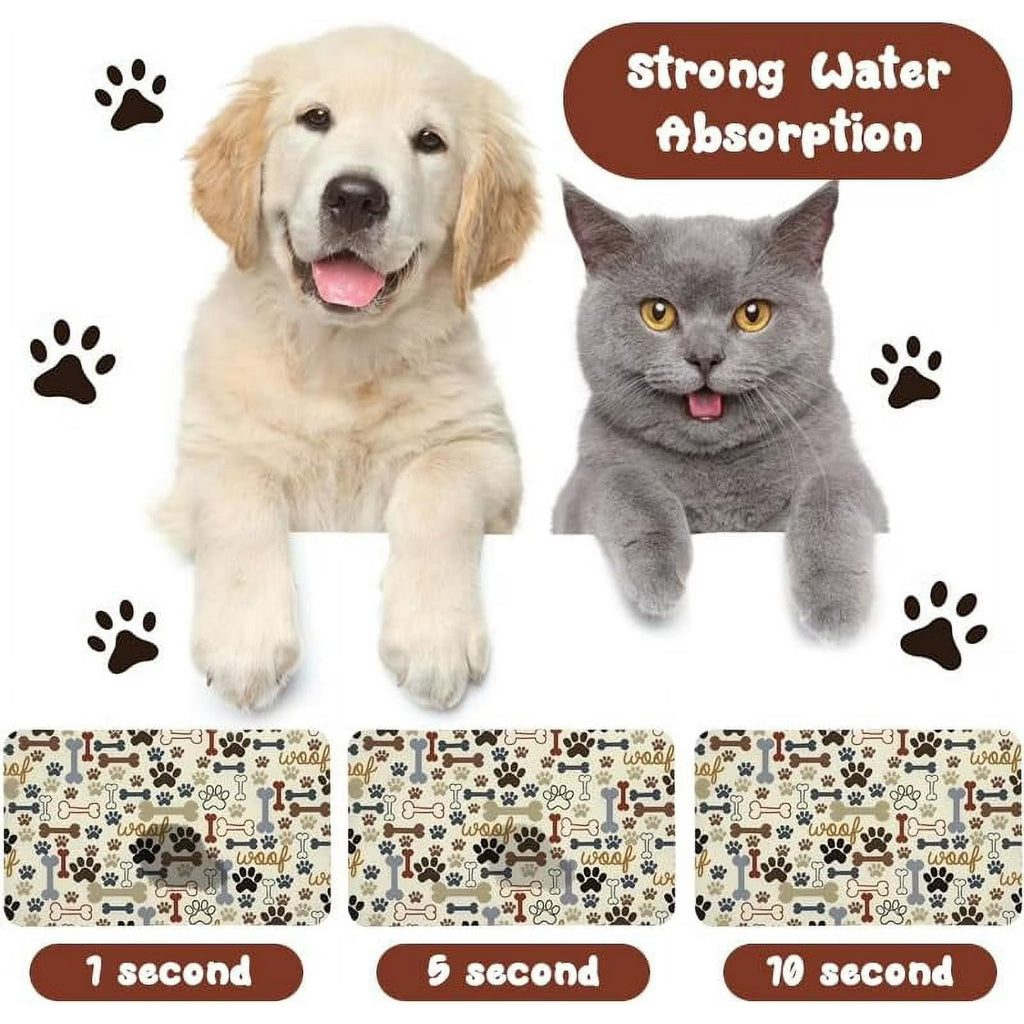 Waterproof Absorbent Dog Food Mat P945837