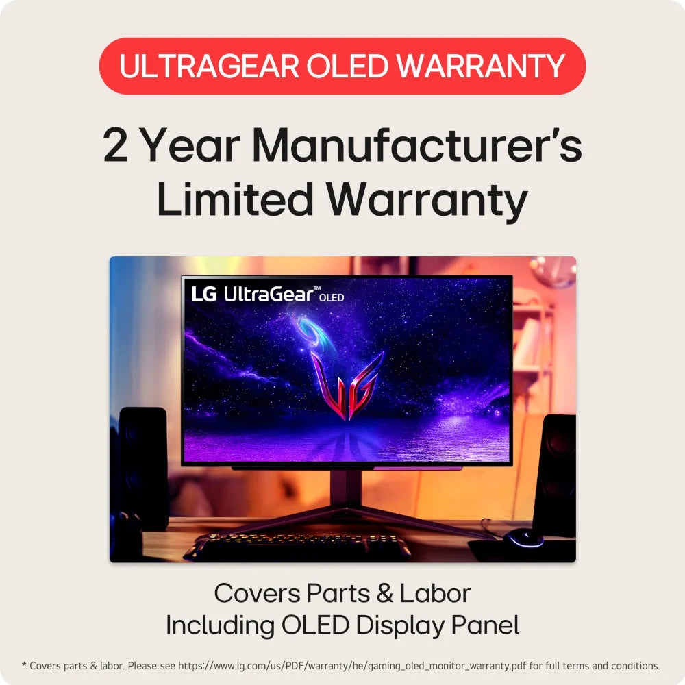 27" OLED Gaming Monitor QHD 240Hz 0.03ms Response Time M84599