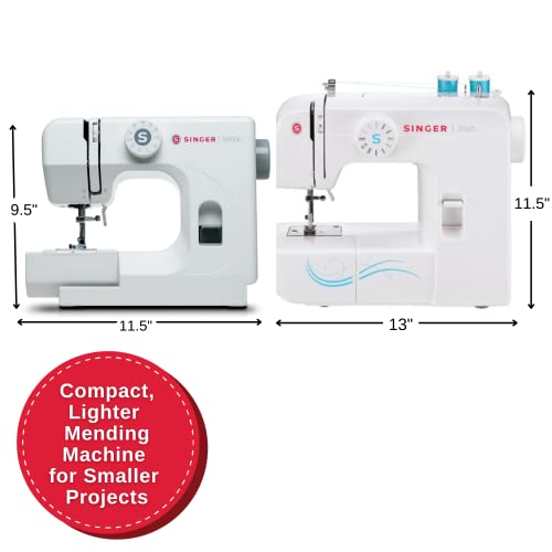 Blue Lightweight Portable Sewing Machine N852