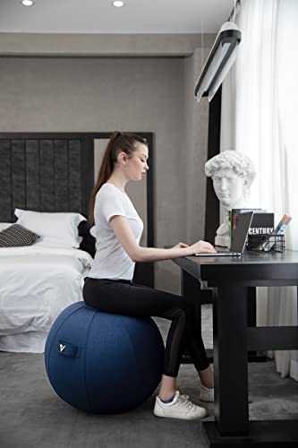 Exercise Ball Chair with Cover and Pump V986217