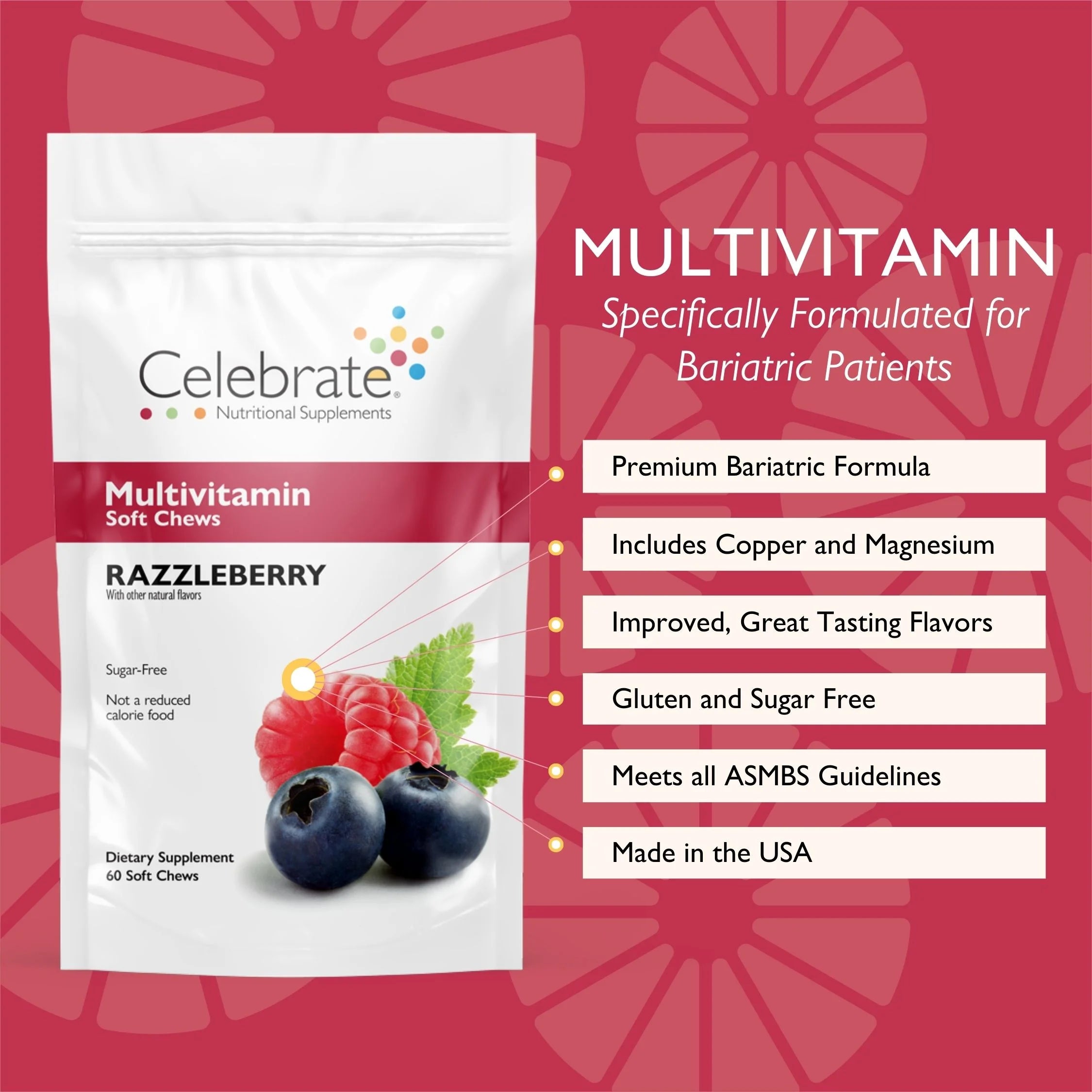 Bariatric Multivitamin Soft Chews, 60 count L7663