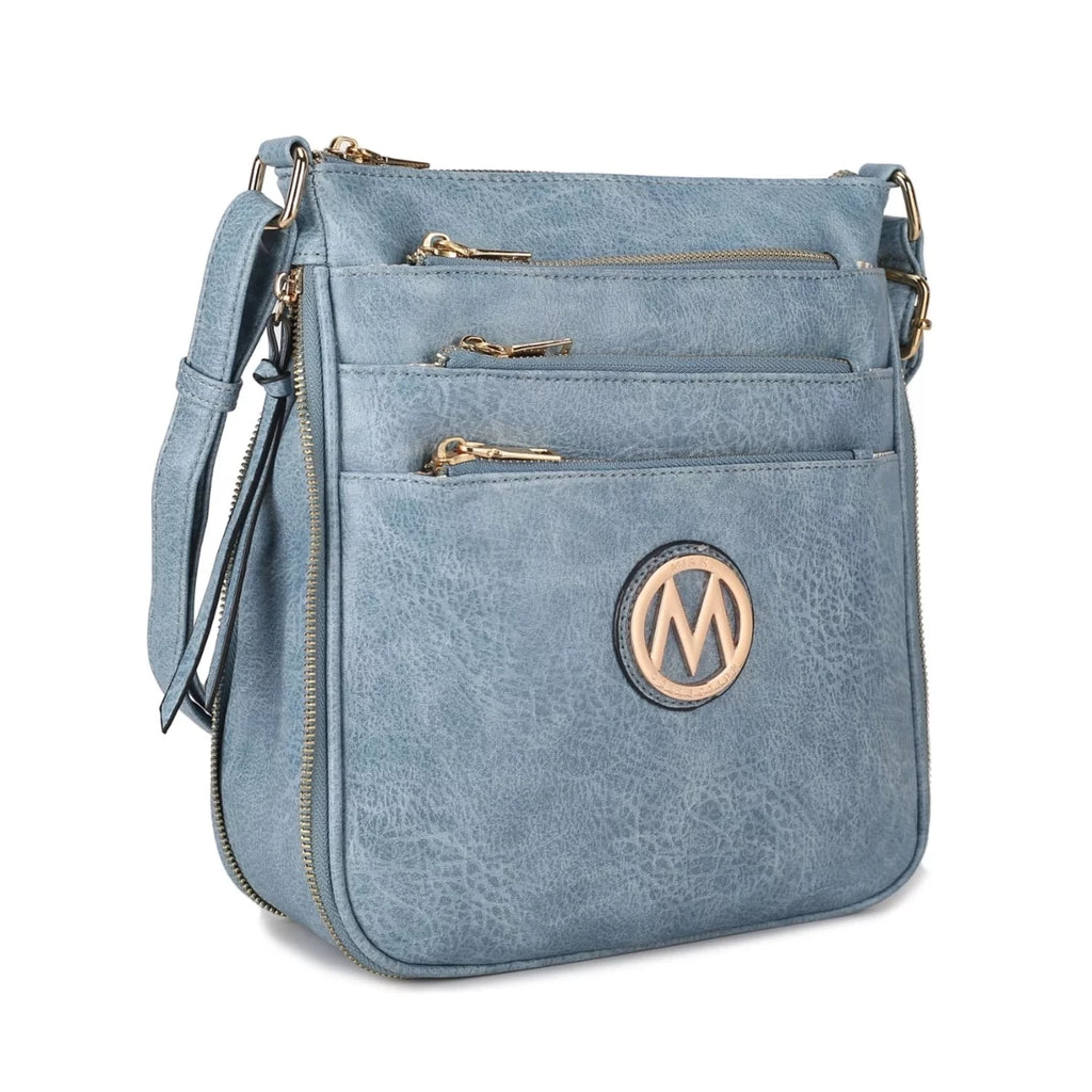 Expandable Multi-Compartment Crossbody Bag U62055