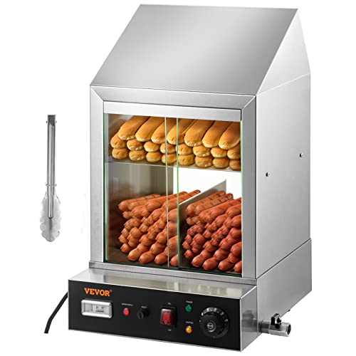36 L 2-Tier Hot Dog Steamer R683000