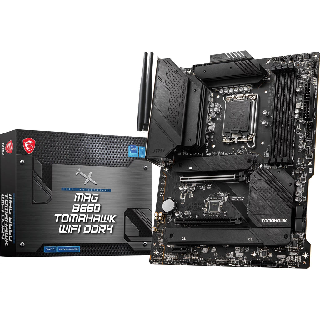 MAG B660 TOMAHAWK WIFI DDR4 LGA 1700 Intel B660 SATA 6Gb/s ATX Intel Motherboard T1309