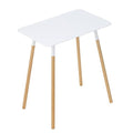 White Rectangular Side Table Z177826