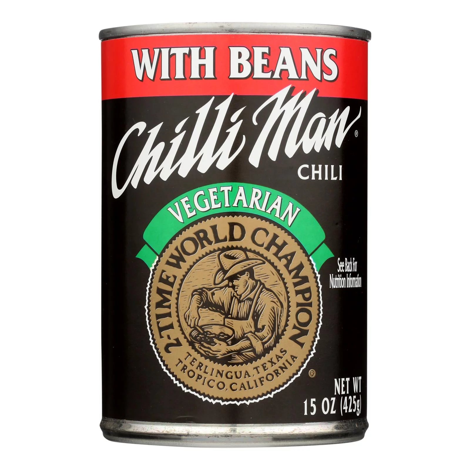 15 oz Pack of 12 Vegetarian Chili with Beans A614