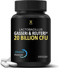 Probiotic Supplement with Lactobacillus Gasseri & Reuteri, 20 Billion CFU, Delayed Release Capsules E2103