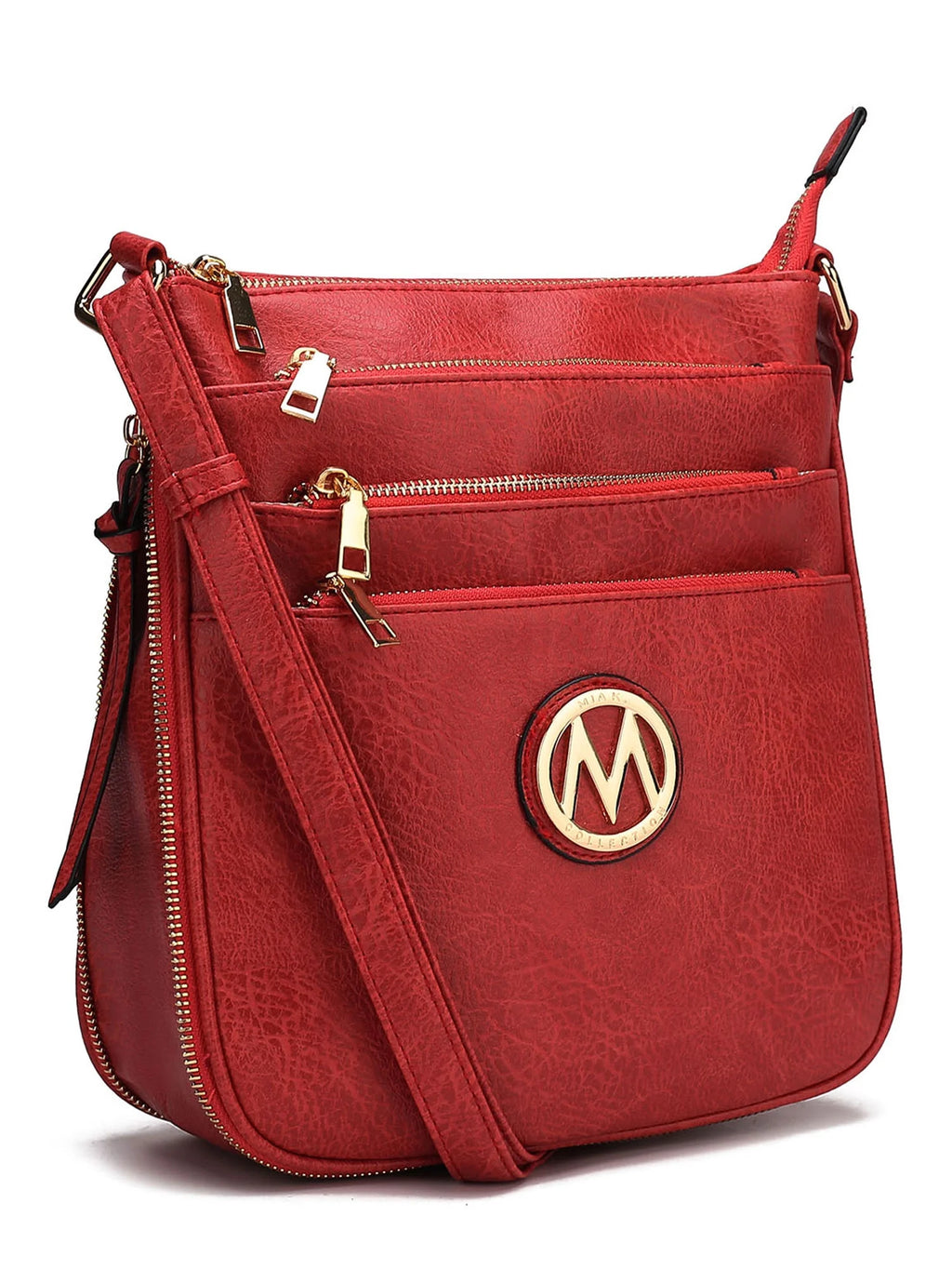 Expandable Multi-Compartment Crossbody Bag U62055