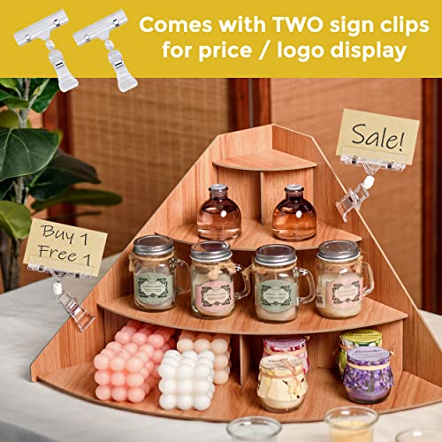 4-Tier Wooden Display Riser I904